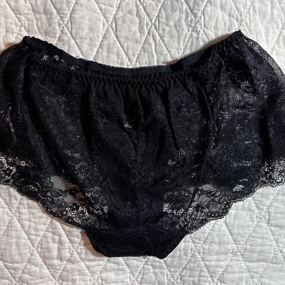 COPY - Christmas RED lace Lolita Panties. - Picture 6 of 7